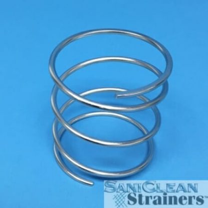 inline strainer short spring