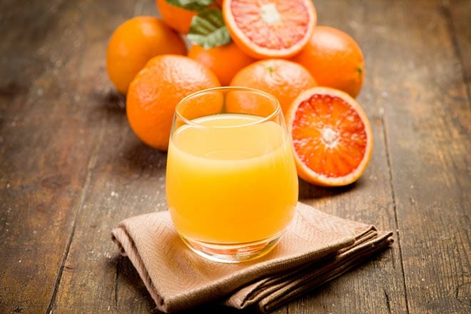 Orange Juice Made Using Duplex Strainer